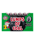 Charms Dubble Bubble Lump of Coal Tube 2.3-Ounce: 24-Piece Case