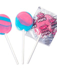 Charms Fluffy Stuff Cotton Candy Pops: 48-Piece Box