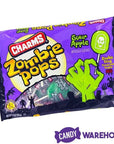 Charms Sour Apple Zombie Pops: 15-Piece Bag