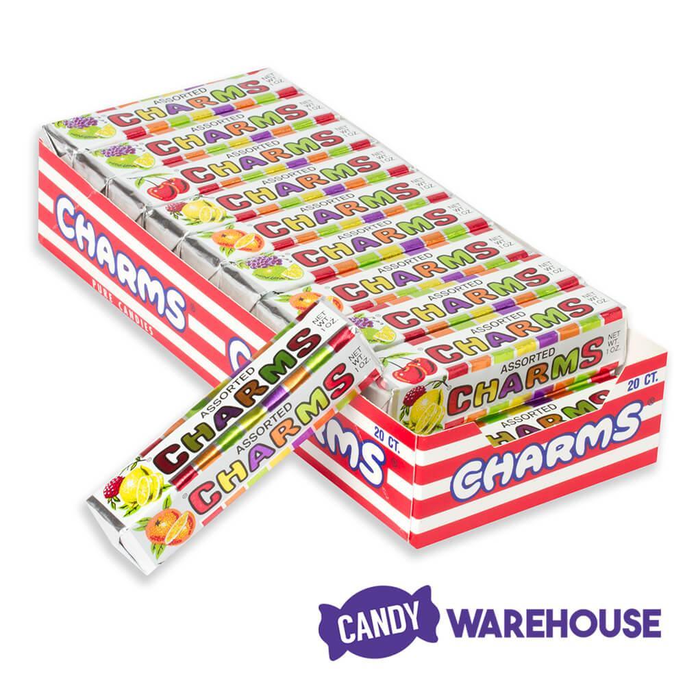 Charms Squares - 20 / Box - Candy Favorites