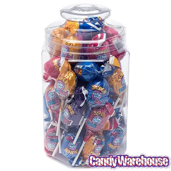Charms Super Blow Pops Bursting Berry 72Piece Set Candy Warehouse