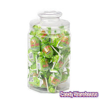 Charms Super Blow Pops - Sour Apple: 72-Piece Set - Candy Warehouse