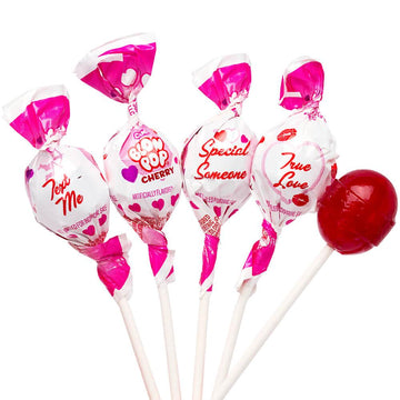 Charms Valentine Blow Pops: 20-Piece Bag - Candy Warehouse