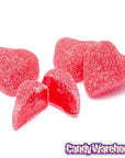 Cherry Jelly Hearts Candy: 16-Ounce Tub