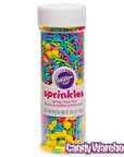 Chicks and Jimmies Mix Sprinkles: 3.8-Ounce Bottle
