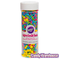 Chicks and Jimmies Mix Sprinkles: 3.8-Ounce Bottle - Candy Warehouse