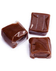 Chocolate Caramel Squares Candy: 5LB Bag