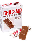 Chocolate First Aid Bandages: 12-Piece Box