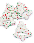 Chocolate Frosted Christmas Tree Mini Pretzels: 2LB Bag