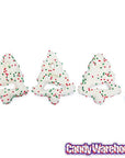 Chocolate Frosted Christmas Tree Mini Pretzels: 2LB Bag