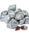 Chocolate Rocks Silver Boulders Candy: 5LB Bag