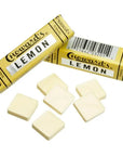 Choward's Lemon Mint Squares Candy Packs: 24-Piece Box