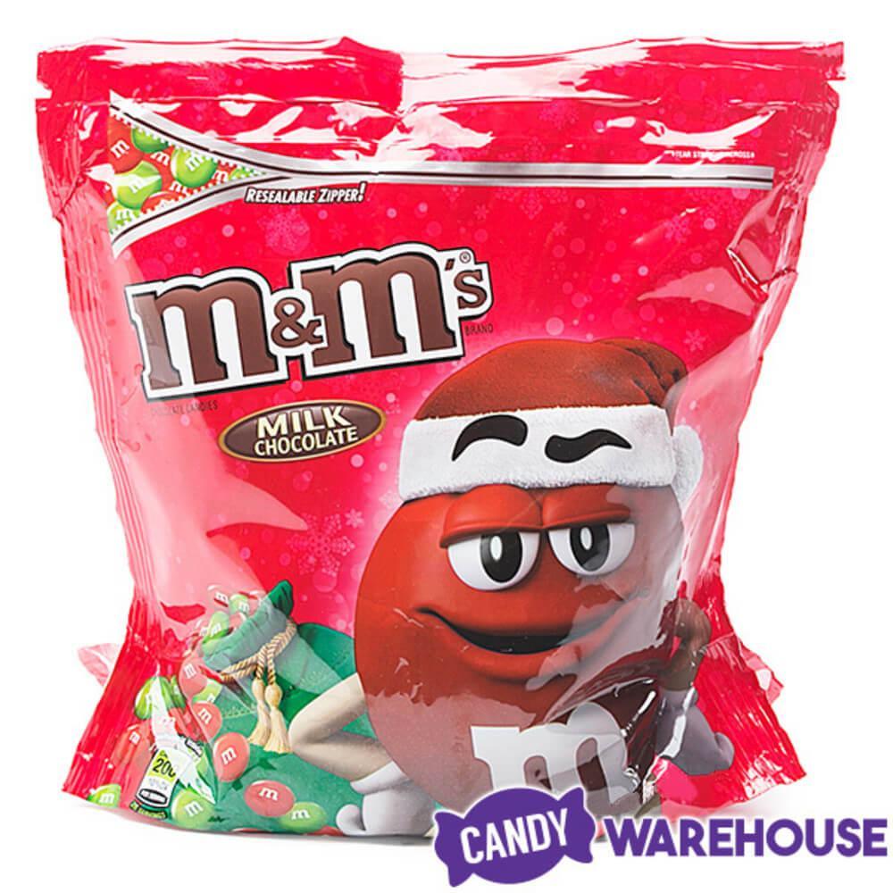 M&M'S Christmas Gift Milk Chocolate Candy Bag, 38 oz - Kroger