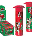 Christmas M&M's Minis Naughty or Nice Candy Tubes: 24-Piece Box