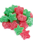 Christmas Sour Stars Jelly Candy: 5LB Bag