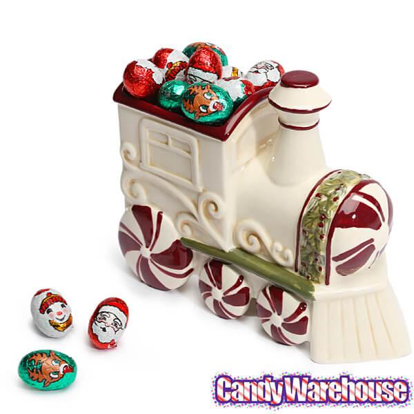 Christmas Train Ceramic Candy Dish - Candy Warehouse