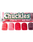Chuckles Red Fruit Jelly Candy Packs: 24-Piece Box