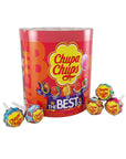 Chupa Chups 'Best of' Lollipops: 60-Piece Tub