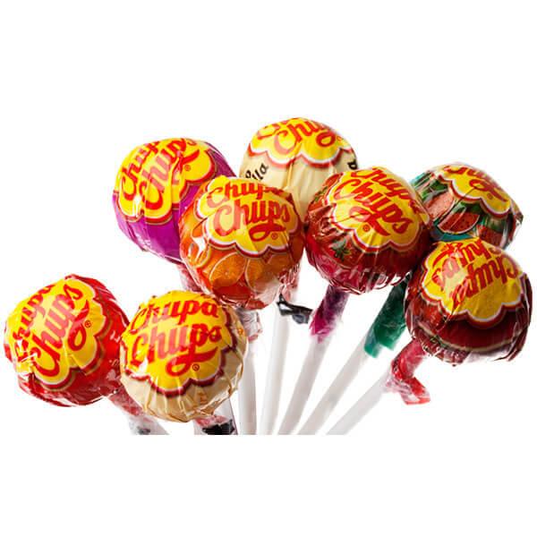 30 x Best Chupa Chups Lollipops Assorted Flavour Bulk Kids Lollies Bag Candy
