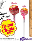 Chupa Chups Mini Suckers in Giant Lollipop Containers: 3-Piece Set