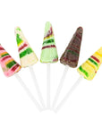Chupirul Flavor Spiral Cone Lollipops: 40-Piece Bag