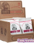 Claeys Hard Candy Drops Bags - Assorted Fruits: 12-Piece Box