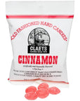 Claeys Hard Candy Drops Bags - Cinnamon: 12-Piece Box