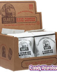 Claeys Hard Candy Drops Bags - Licorice: 12-Piece Box