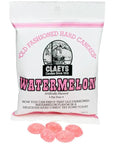 Claeys Hard Candy Drops Bags - Watermelon: 12-Piece Box