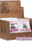 Claeys Hard Candy Drops Bags - Wild Cherry: 12-Piece Box