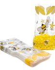 Clear Cello Candy Bags with Honey Bees: 100-Piece Box