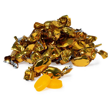 Color Splash Gold Butterscotch Hard Candy: 3LB Bag - Candy Warehouse