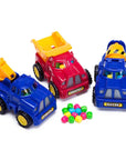 Cone Zone Construction Truck Candy Dispensers: 12-Piece Display