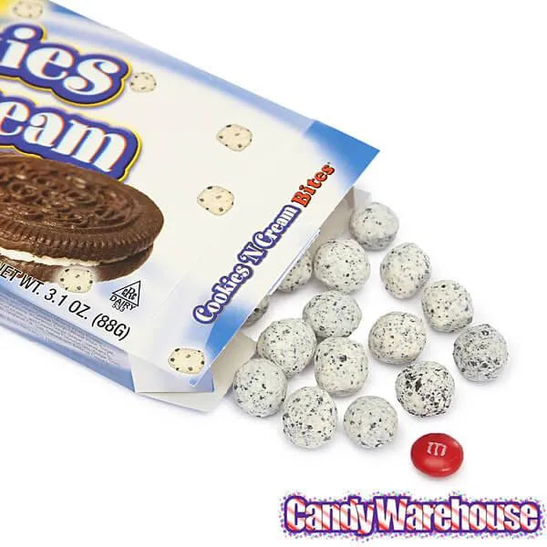 Cookie n Cream Bites Theater Size Packs: 12-Piece Box – Candy