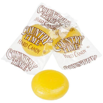 Country Time Lemonade Hard Candy Discs: 7-Ounce Bag - Candy Warehouse