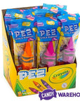 Crayola Crayons PEZ Candy Packs: 12-Piece Display