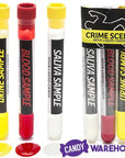 Crime Scene Candy Tubes: 3-Piece Pack