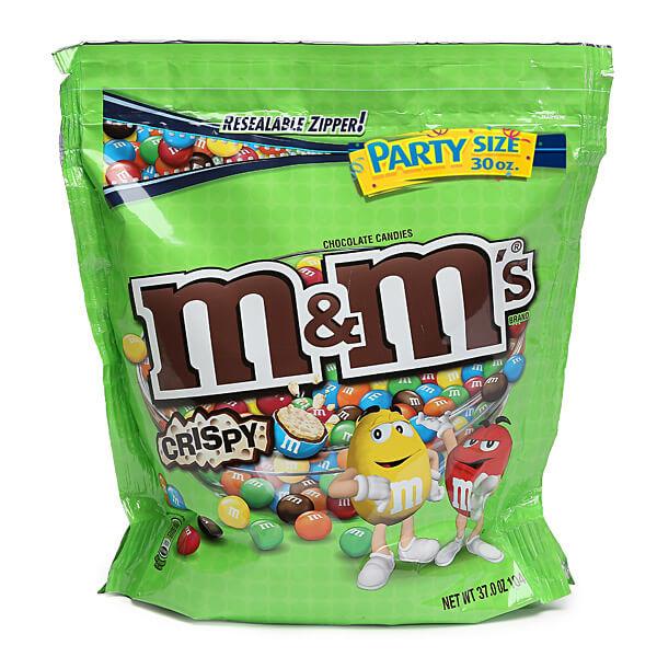 Crispy Milk Chocolate M&M's Candy: 30-Ounce Bag