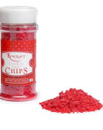 Crushed Candy Chips - Red Cinnamon: 5.8-Ounce Shaker