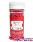 Crushed Candy Chips - Red Cinnamon: 5.8-Ounce Shaker