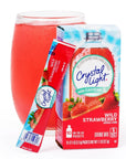 Crystal Light with Caffeine - Wild Strawberry: 10-Piece Box
