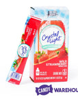 Crystal Light with Caffeine - Wild Strawberry: 10-Piece Box