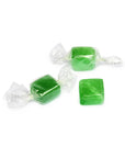 Cubes Hard Candy - Green Apple: 3LB Bag