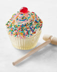 Pure Sugar Hollow Candy Cupcake filled with Cupcake Gummies - Candy Warehouse