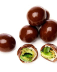 Dark Chocolate Covered Wasabi Peas: 6-Ounce Bag