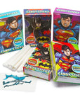DC Comics Batman and Superman Candy Sticks Packs: 30-Piece Box