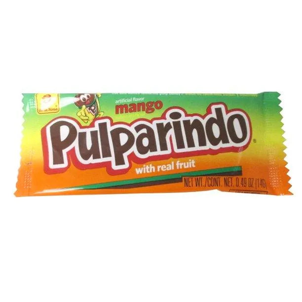 thumbnail image 2 of De La Rosa Pulparindo Original Mexican Tamarind Candy – Spicy Fruit Pulp (20-Piece Box) 2 of 3