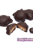 DeMet's Turtles Minis Caramel Nut Cluster Chocolates - Dark Almond: 5-Ounce Bag