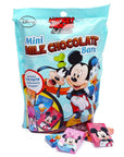 Disney Mickey Mouse and Friends Mini Milk Chocolate Bars: 15-Piece Bag