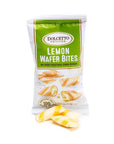 Dolcetto Lemon-Filled Wafer Bites Packs: 24-Piece Display